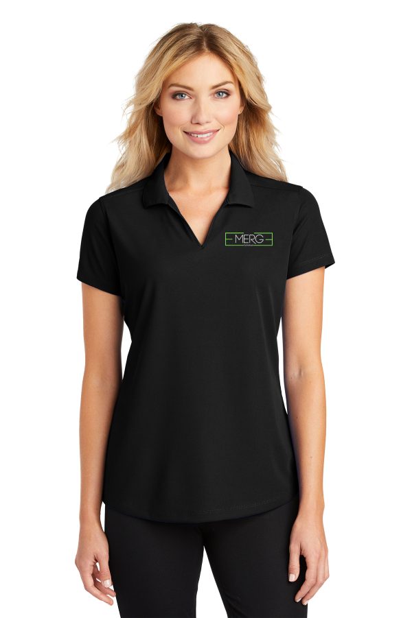 L572 – Port Authority Ladies Dry Zone Grid Polo - Image 4